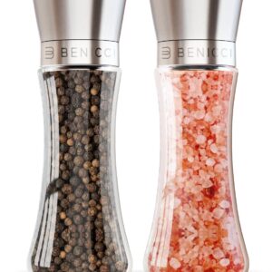 Salt & Pepper Grinder Set of Two Made of Stainless Steel