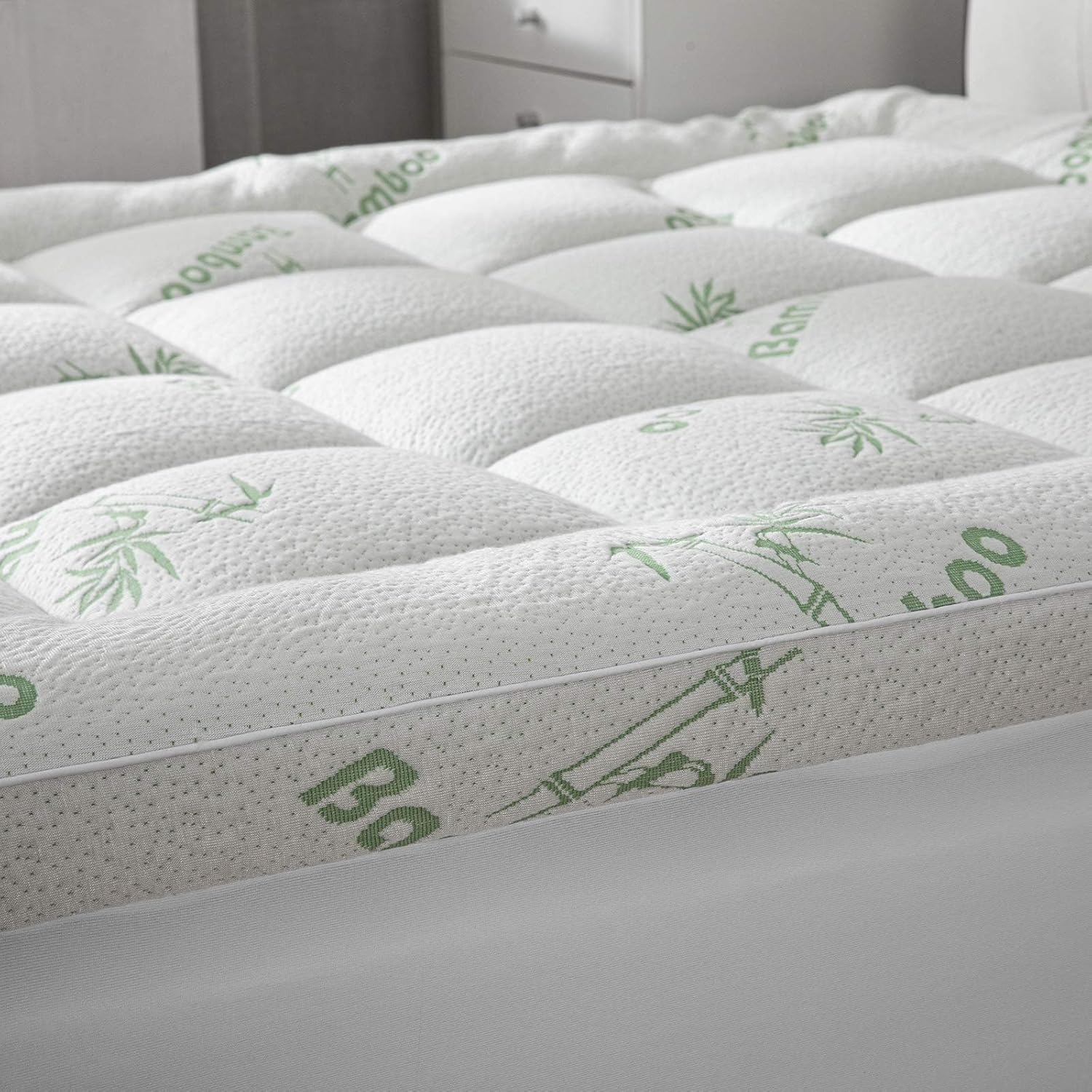 Mattress Topper Bamboo Pillow Top by the Duck & Goose Co.